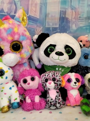 TY Beanie Boos πακέτο 10 λούτρινα σαν καινούργια