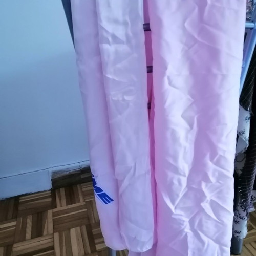Easter scarves new, 2 pieces, pink satin