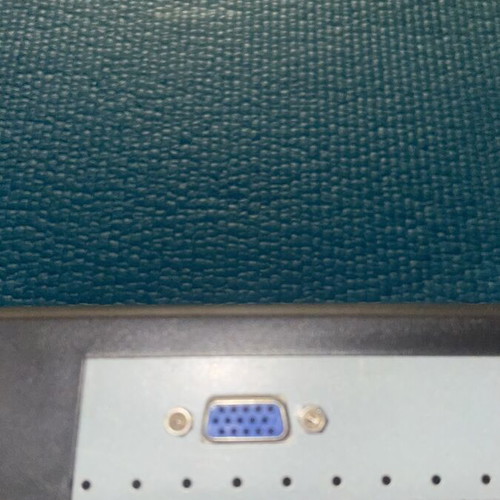 LG Monitor used with VGA and power cables, adjustable stand