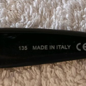 Salvatore Ferragamo women's sunglasses black large like new