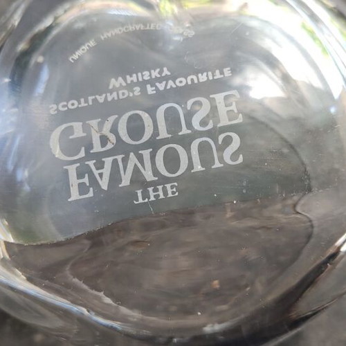 Whisky glasses new, set of 7 Dewars and 2 Famous