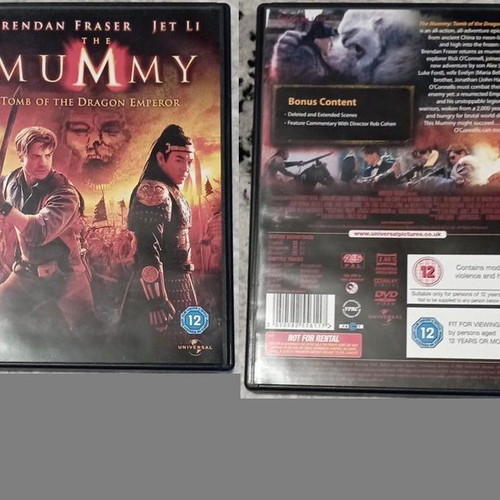 The Mummy Tomb Of The Dragon Emperor DVD like new