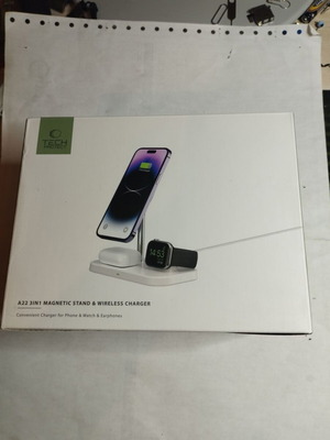 Tech-Protect A22 3in1 Inductive Charger like new