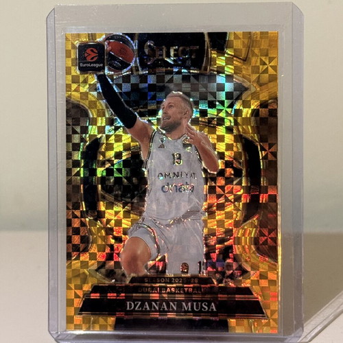 Panini Select Euroleague Dzanan Musa /10 Gold Prizm καινούργιο