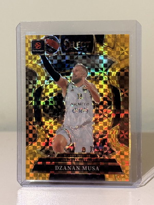 Panini Select Euroleague Dzanan Musa /10 Gold Prizm καινούργιο