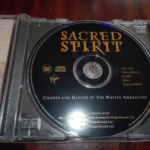 Sacred Spirit CD used, traditional Native American folk music
