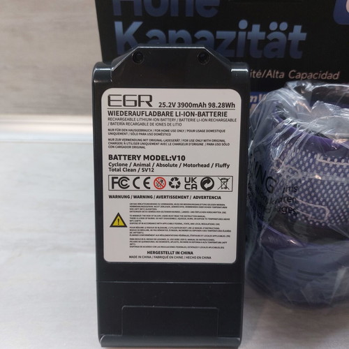 Dyson V10 (SV12) Battery 3900mAh New with 2 HEPA Filters and Screwdriver