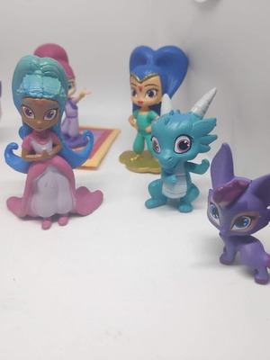 Σετ φιγούρες Shimmer and Shine, σαν καινούργιο, 12 χαρακτήρες