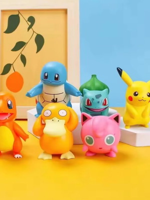 Πόκεμον φιγούρες καινούργιες, πακέτο 6 συλλεκτικές