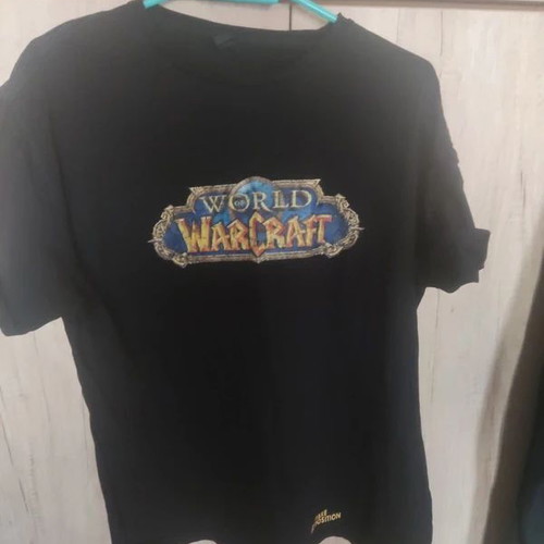 World of Warcraft T-shirt, black, XL size