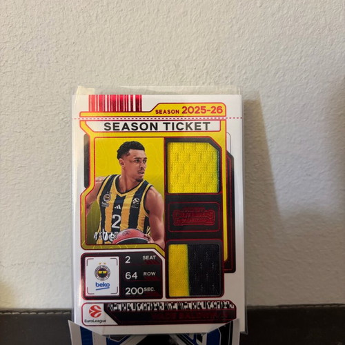 EuroLeague Contenders Wade Baldwin Dual Patch 25/26 Like New