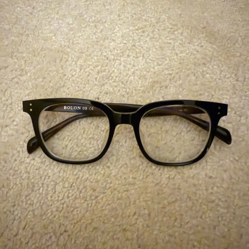 Myopia glasses frame like new, black