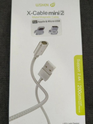 WSKEN X‑Cable Mini 2 magnetic charging cable new