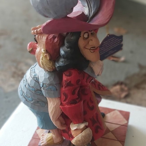 Double-sided figure Captain Hook and Mr Smee new