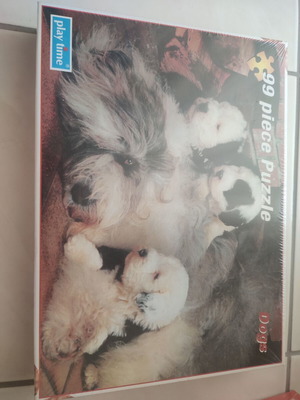 Dog puzzle new, 100 pieces