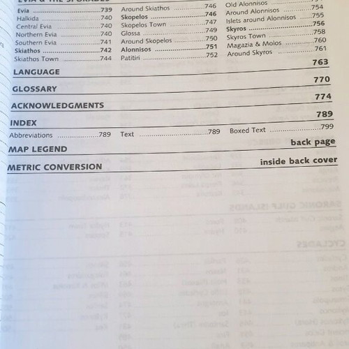 Greece book like new, 800 pages, English