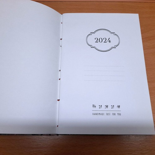 Artarios 2024 handmade diary new