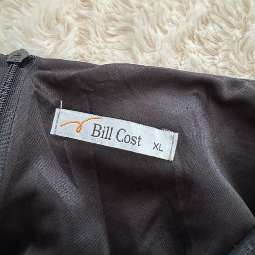 Bill Cost Black Midi Dress XL Like New