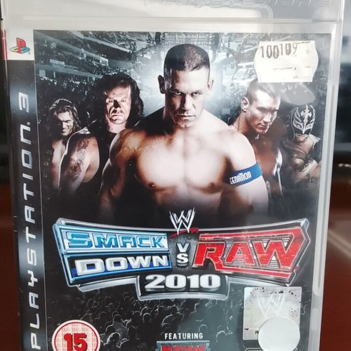 Smackdown vs Raw 2010 PS3 game like new