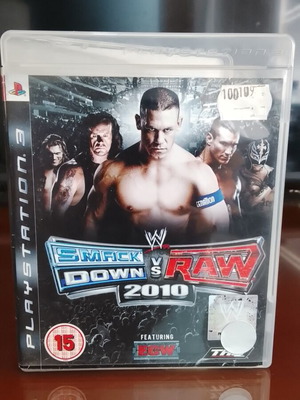 Smackdown vs Raw 2010 PS3 game like new