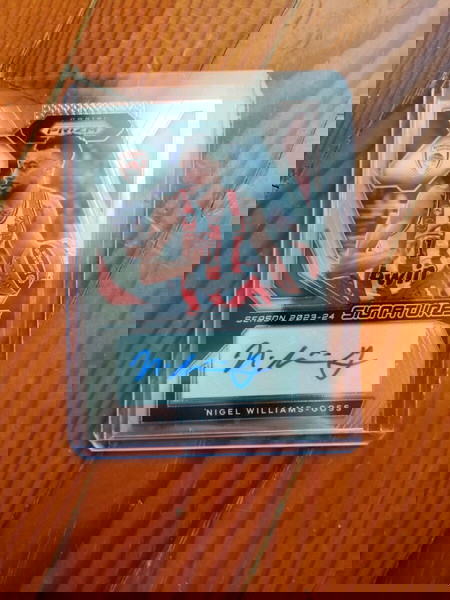 Nigel Williams -Goss 2023-2024 Panini Prizm Euroleague Signature Olympiacos
