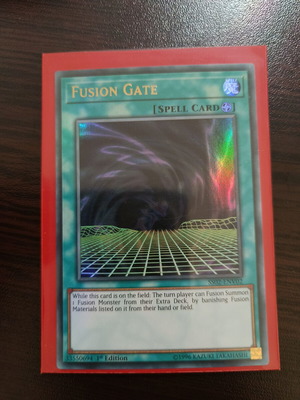 Yu-Gi-Oh Fusion Gate ultra rare card like new