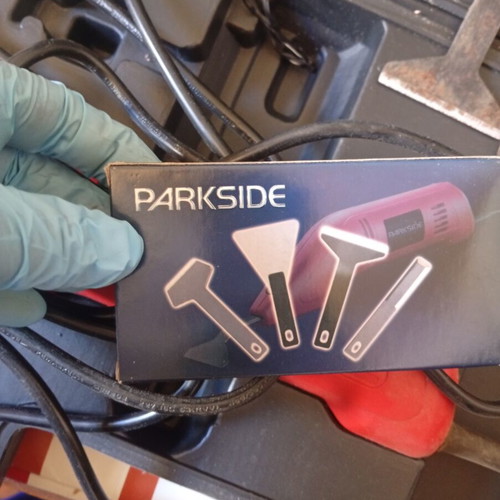 Parkside PEC 200 B1 Electric Tile Grout Remover 200W like new with case