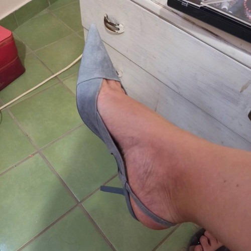 Zara slingback shoes size 42 new blue