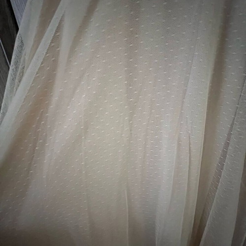 Attrattivo formal dress size large, like new, beige with burgundy details