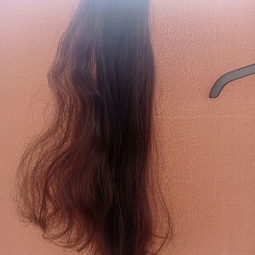 Synthetic long ponytail new