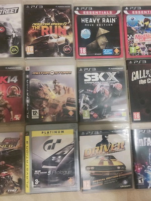 PlayStation 3 games like new, pack of 12
