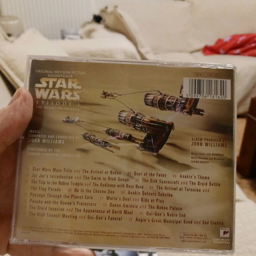 Star Wars Episode 1 OST CD used