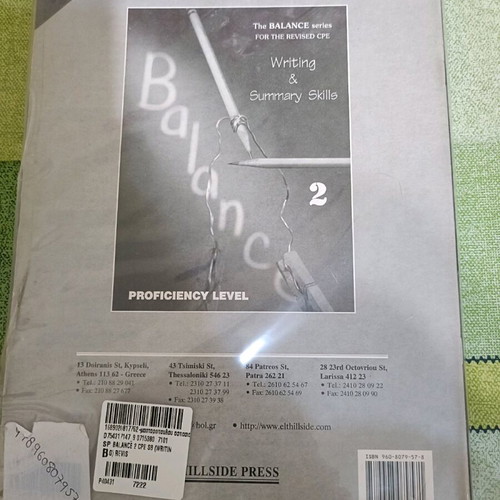 Balance series for revised CPE Writing & Summary Skills new