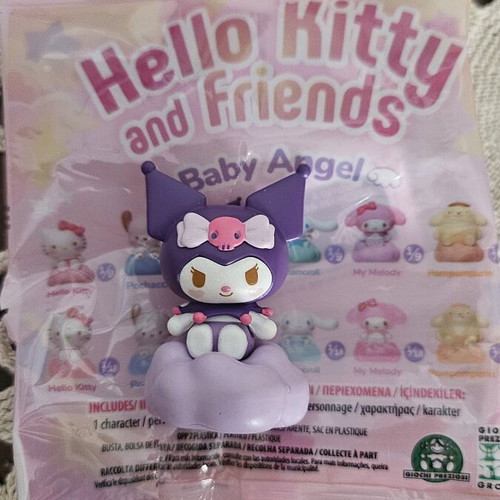 Kuromi miniature 4cm new from Hello Kitty and friends Baby Angel