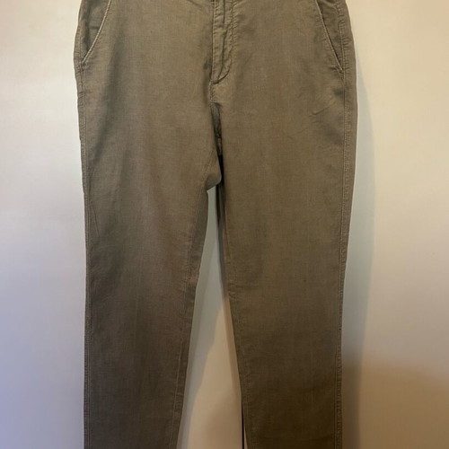 Massimo Dutti men's jogger fit pants like new, olive, size 38
