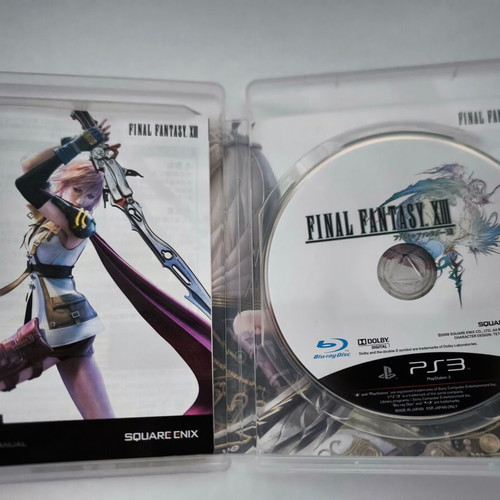 Final Fantasy XIII Japan PS3 game like new, NTSC-J region
