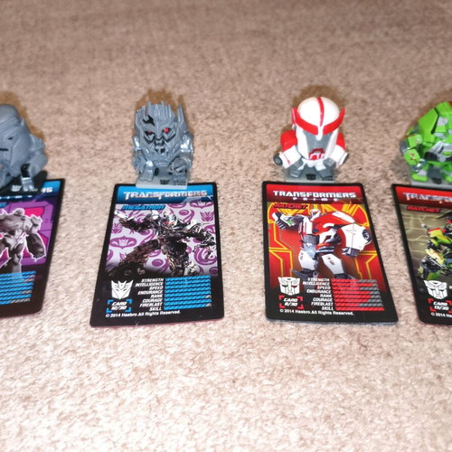 Transformers mini figures used
