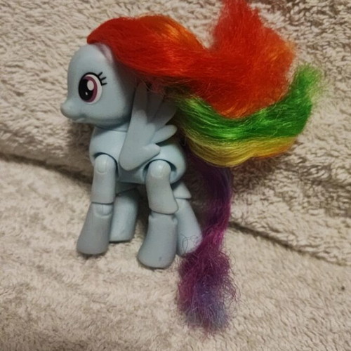 My Little Pony poseable figures, like new, fourth generation, set of two