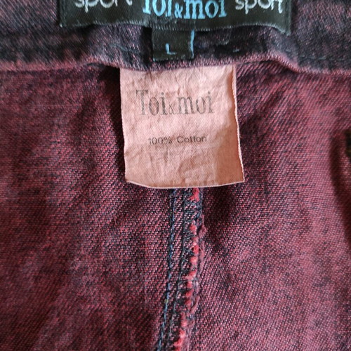 Vintage Toi&Moi Sports midi denim skirt like new, Y2K