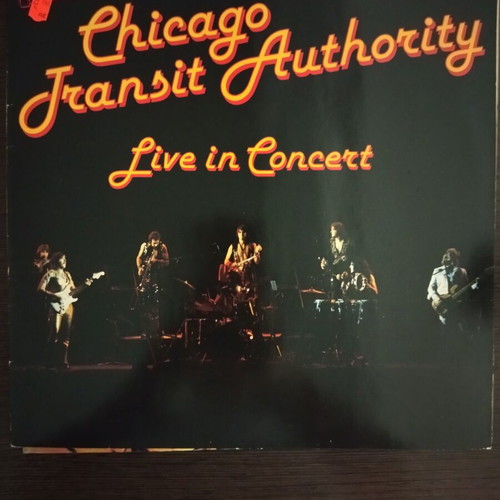 Chicago Transit Authority Live in Concert vinyl like new, rock