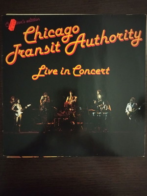 Chicago Transit Authority Live in Concert vinyl like new, rock