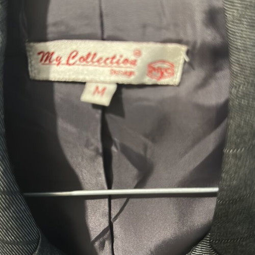 Double-Breasted Jacket like new, gray, size M