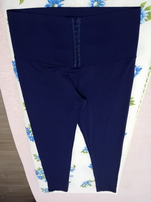 Leggings new, blue, size XXL