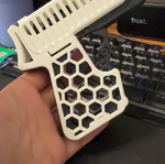 3D Printed Blaster Toy Like New, Safe for Kids 7+