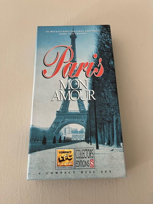 Paris mon amour κασετίνα με 4 CD σαν καινούργιο