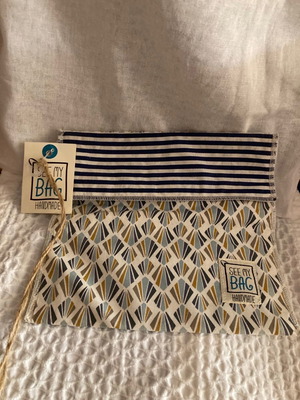 See My Bag handmade fabric handbag new