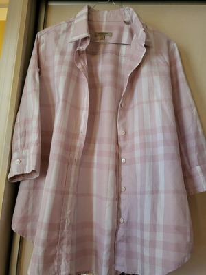 Burberry shirt like new, pink, size M