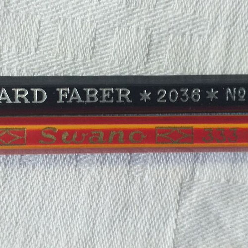 Faber and Swan collectible pencils unused, set of 19 pieces