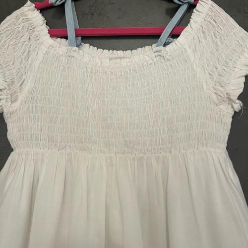 Mandarino summer dress for girls like new, folk style, size 6-8