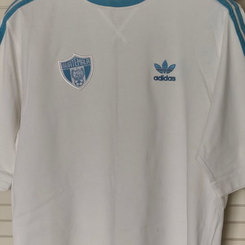 Adidas T-shirt Guatemala national team used, size M, white